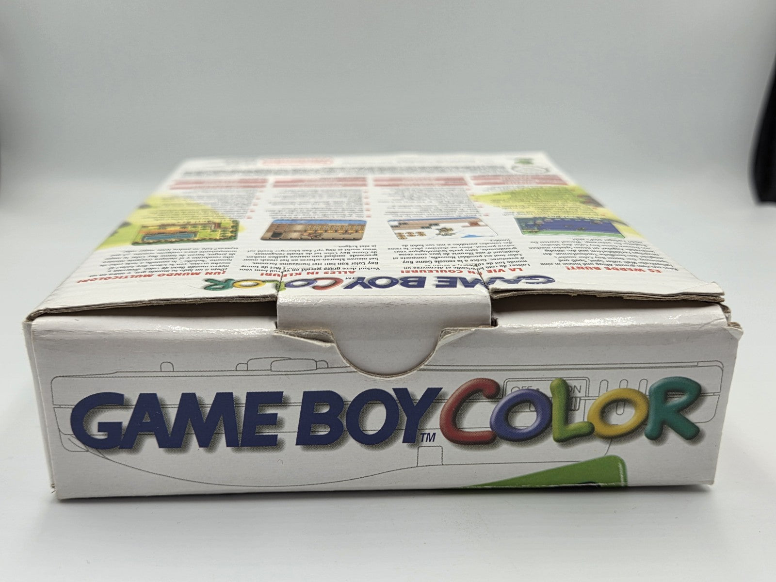 Nintendo Game Boy Color OVP Console Konsole EUR Neon Grün Lime Green 