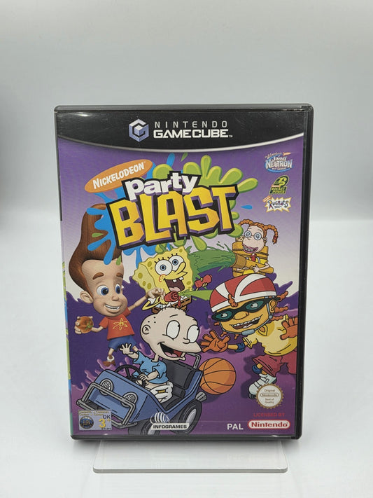 Nintendo GameCube Nickelodeon Party Blast mit OVP und Anleitung UKV