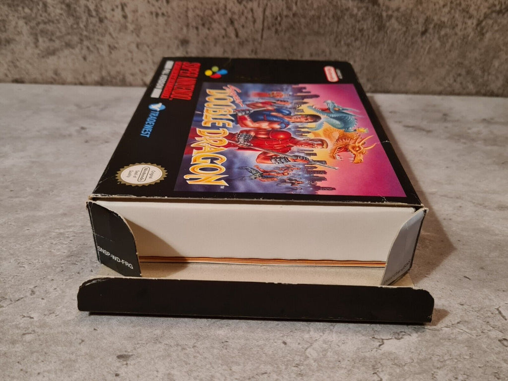SNES Super Nintendo Super Double Dragon mit OVP und Anleitung FRG - T-Retro-Games 