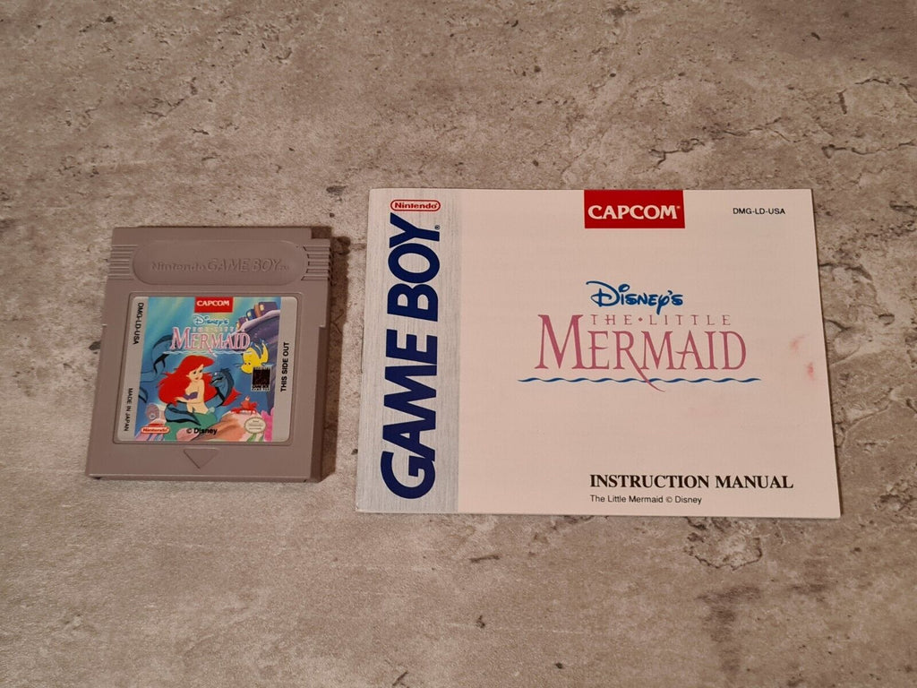 Nintendo Game Boy Classic Disney's The Little Mermaid mit OVP und Anleitung USA - T-Retro-Games 