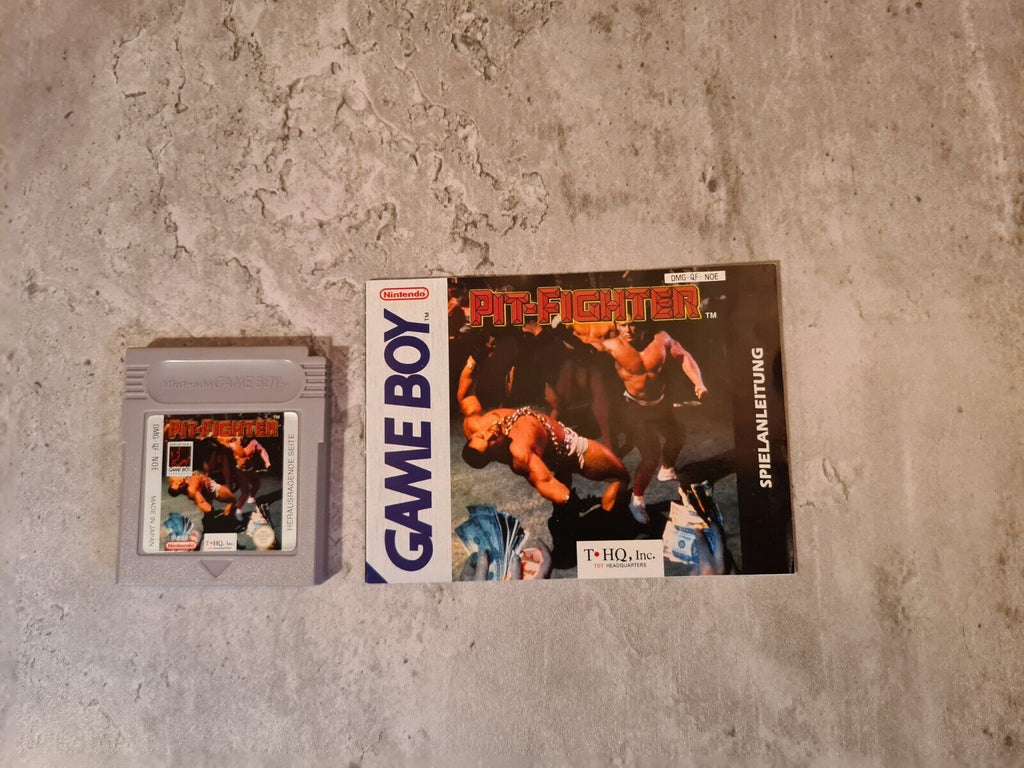 Nintendo Gameboy Pit-Fighter mit OVP und Anleitung NOE - T-Retro-Games 