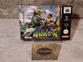 N64 Nintendo 64 Turok Dinosaur Hunter mit OVP und Anleitung NOE - T-Retro-Games 