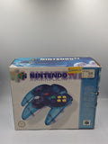 N64 Nintendo 64 Controller Clear Blue Joystick OVP EUR