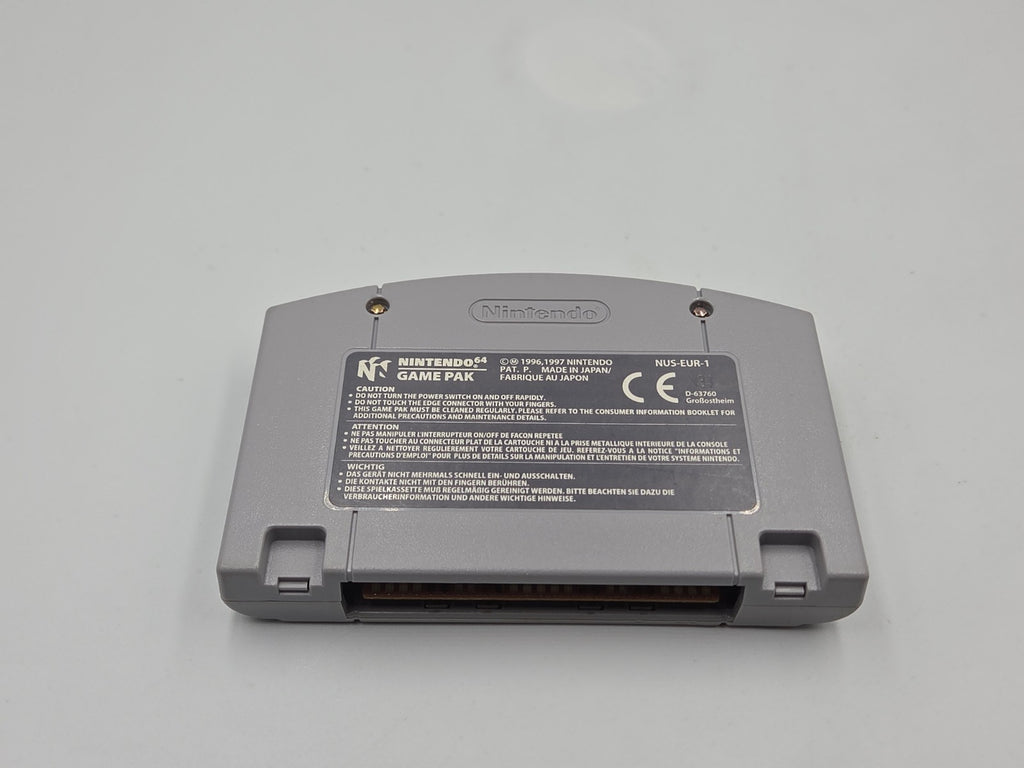 N64 Nintendo 64 Spiel F-Zero X mit OVP und Anleitung FAH