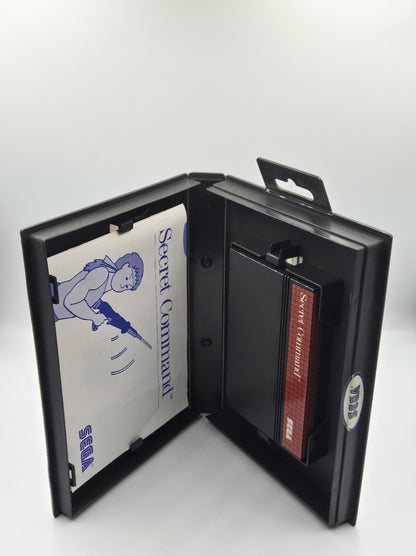 Sega Master System Secret Command mit OVP und Anleitung Multilingual 