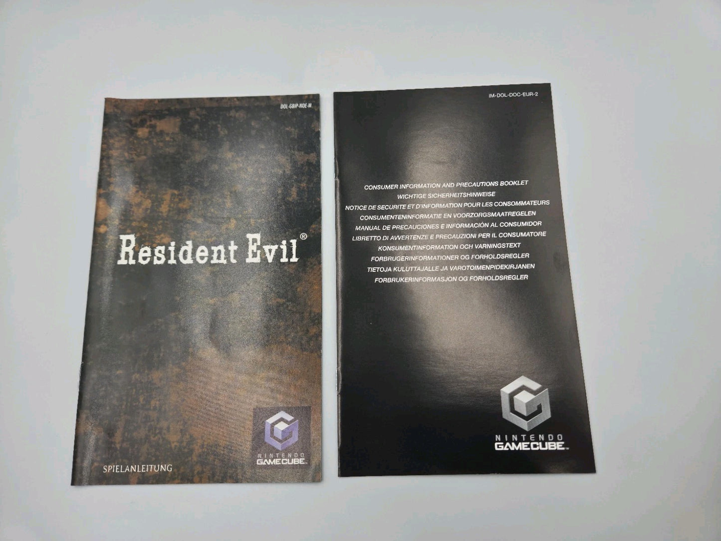 Nintendo GameCube Resident Evil mit OVP und Anleitung NOE 2 Discs
