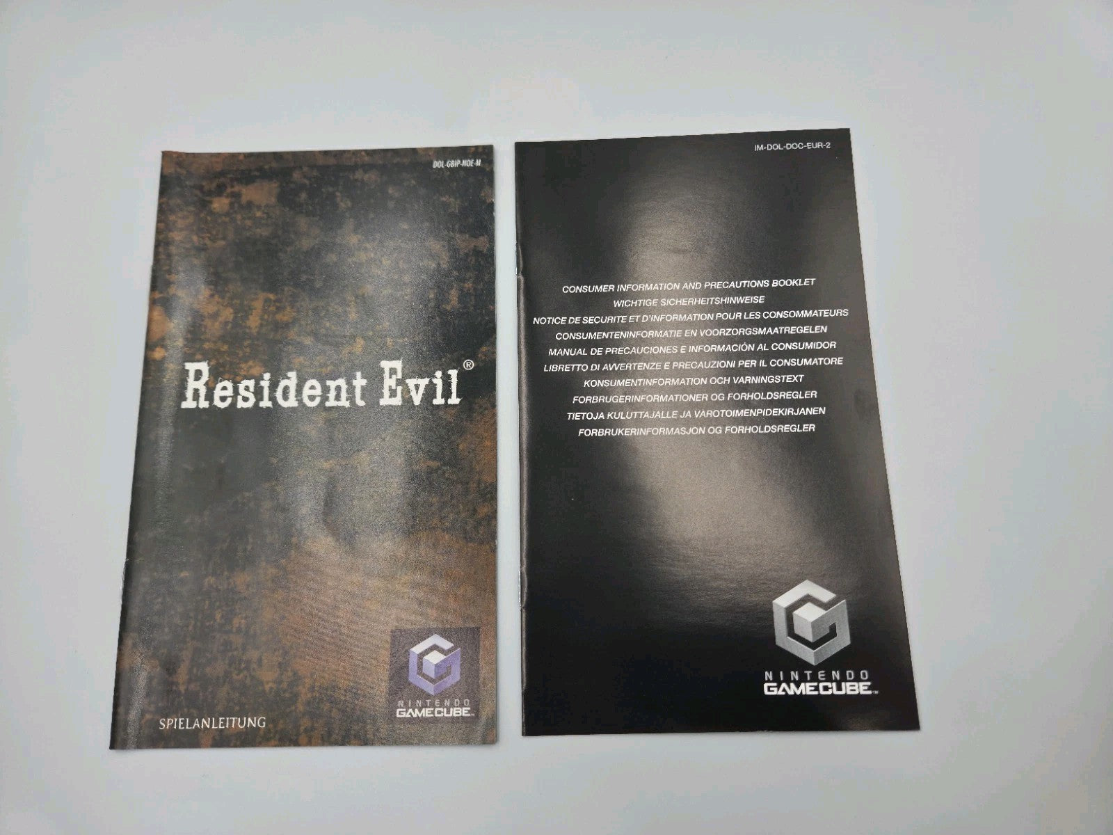 Nintendo GameCube Resident Evil mit OVP und Anleitung NOE 2 Discs
