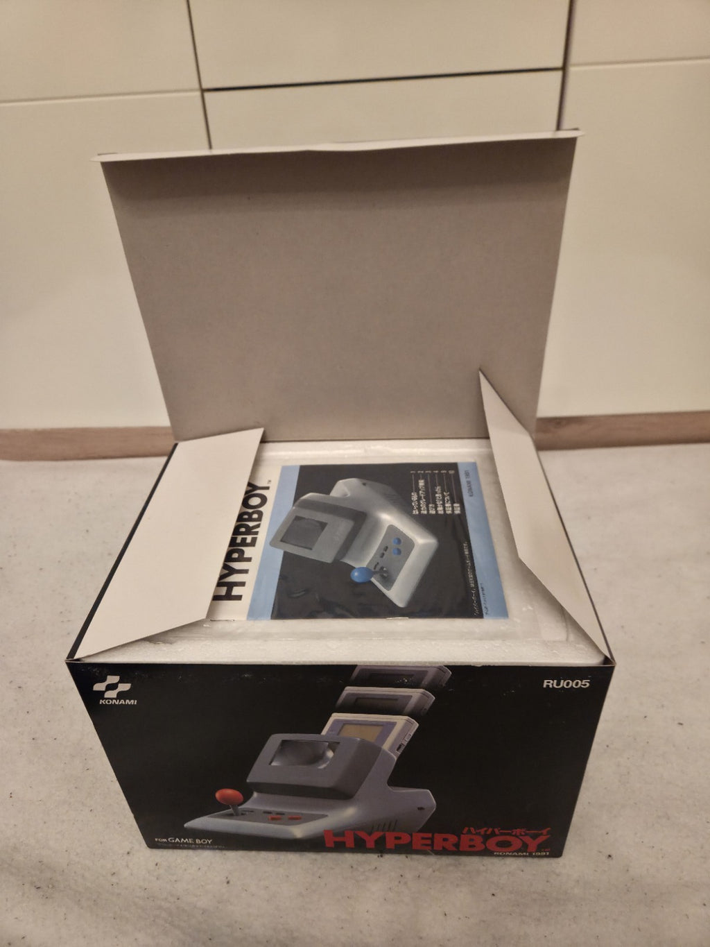 Nintendo Game Boy Konami 1991 Hyperboy RU005 NEW Old Stock Neu OVP Unused