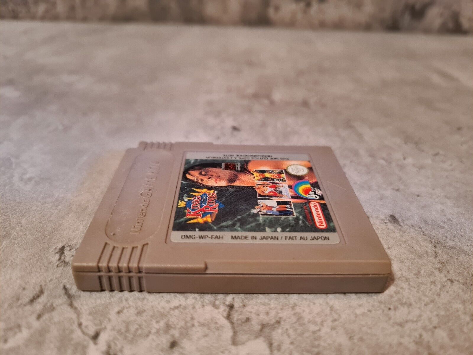 Nintendo Gameboy Classic Spiel WWF King of The Ring Modul FAH - T-Retro-Games 