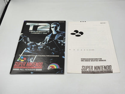 SNES Super Nintendo T2 Terminator 2 Judgment Day mit OVP und Anleitung NOE