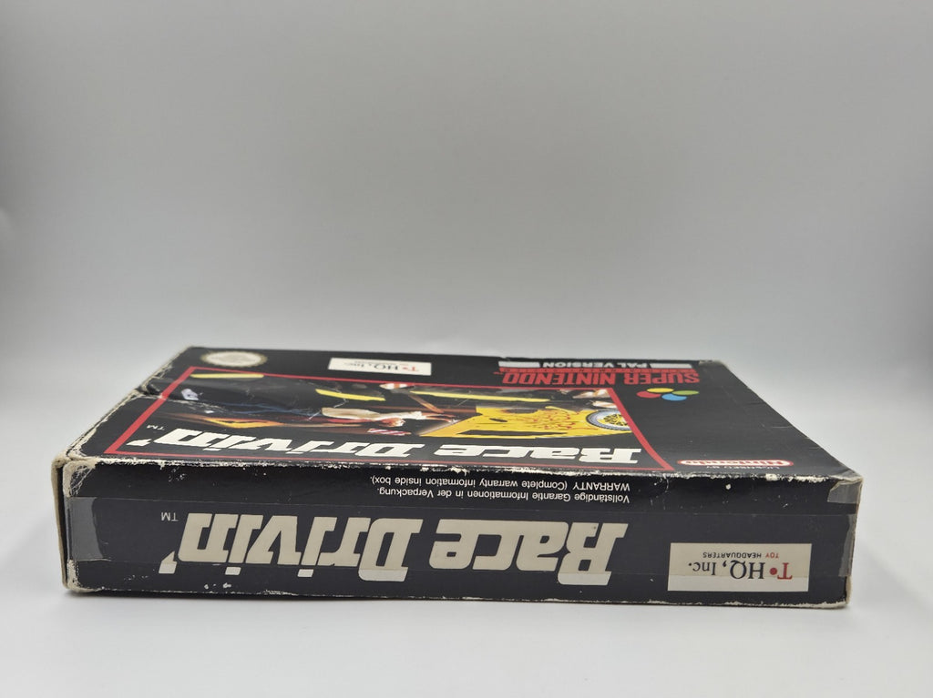 SNES Super Nintendo Spiel Race Drivin' mit OVP und Anleitung NOE