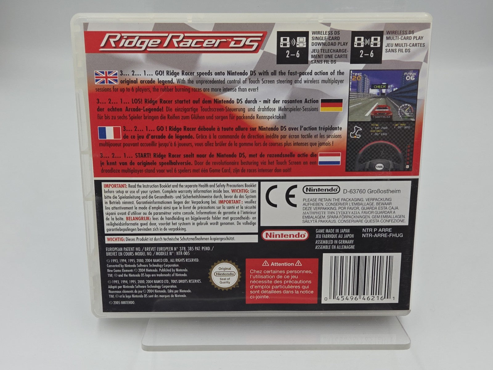 Nintendo DS Spiel Ridge Racer DS mit OVP und Anleitung FHUG