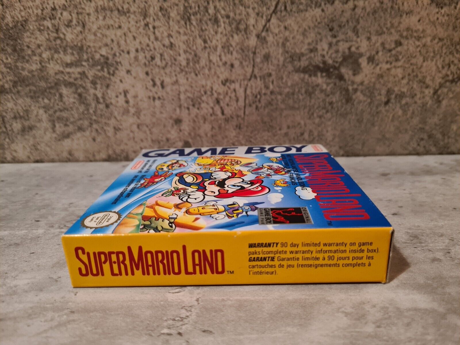 Nintendo Game Boy Classic Spiel Super Mario Land mit OVP und Anleitung FAH - T-Retro-Games 