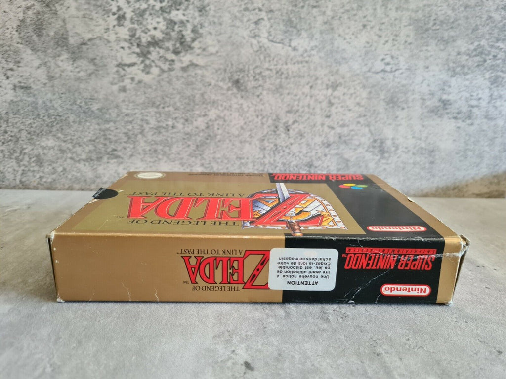 SNES The Legend of Zelda A Link to the Past mit OVP und Anleitung FRA - T-Retro-Games 