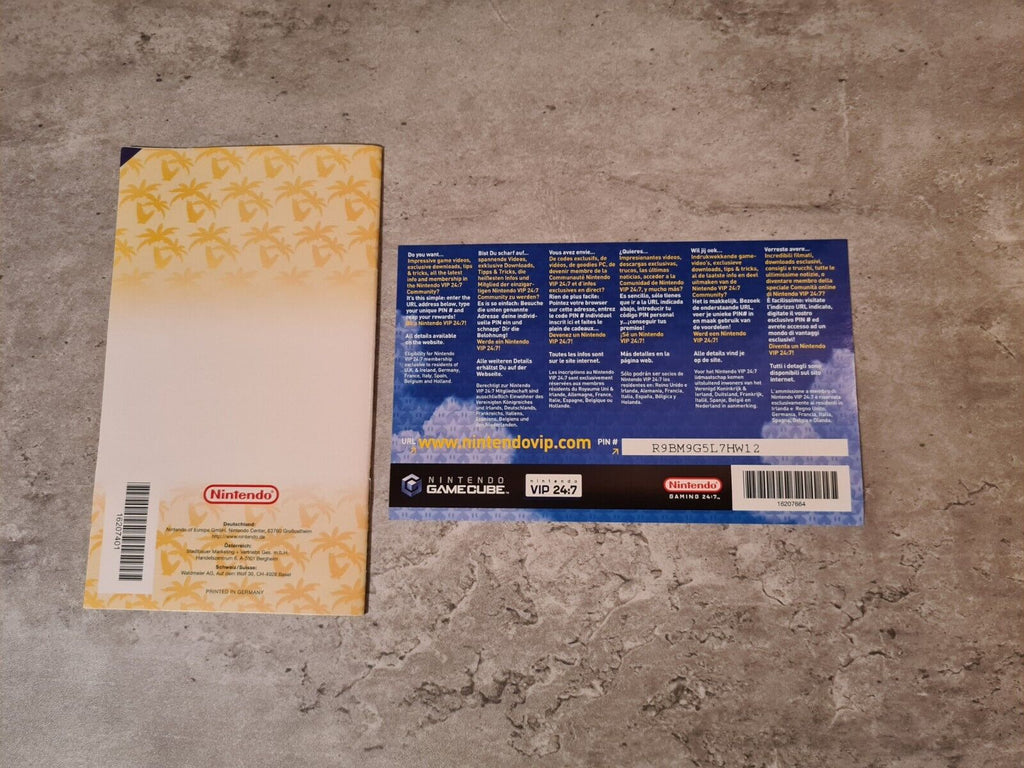 Nintendo GameCube Super Mario Sunshine mit OVP und Anleitung NOE - T-Retro-Games 