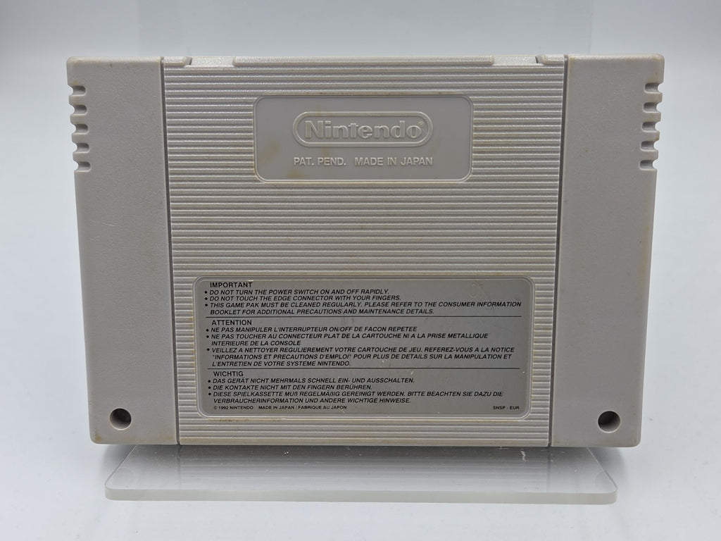 SNES Super Nintendo Spiel Saturday Night Slammasters Modul EUR