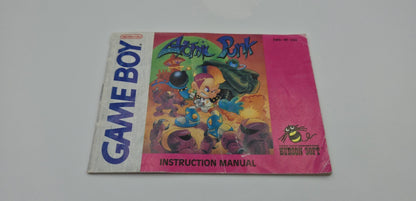 Nintendo Game Boy Classic Atomic Punk Spielanleitung Instruction Booklet USA