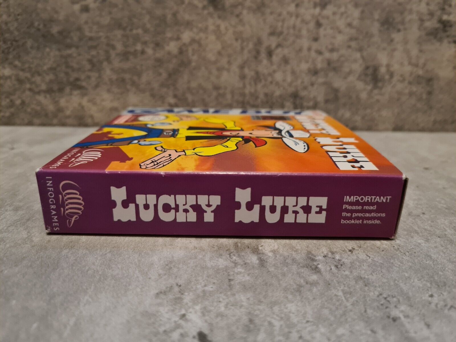 Nintendo Game Boy Classic Lucky Luke mit OVP und Anleitung + Poster FAH - T-Retro-Games 