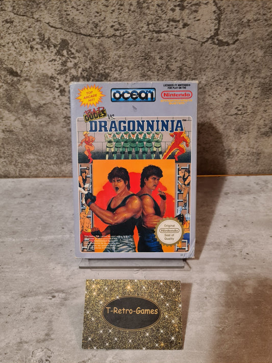NES Bad Dudes VS. Dragonninja mit OVP und Anleitung FRA