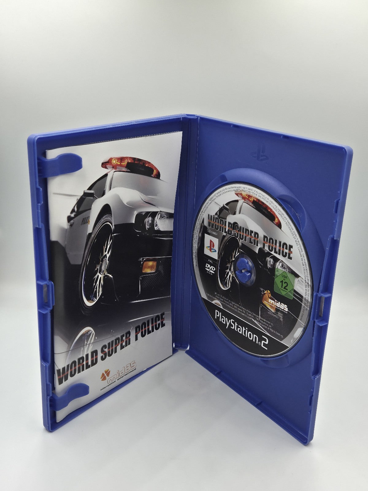 PS2 Playstation 2 Spiel World Super Police mit OVP + Anleitung Multilingual 