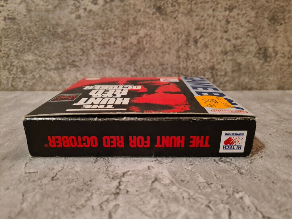 Nintendo Game Boy Classic The Hunt for Red October mit OVP und Anleitung USA - T-Retro-Games 