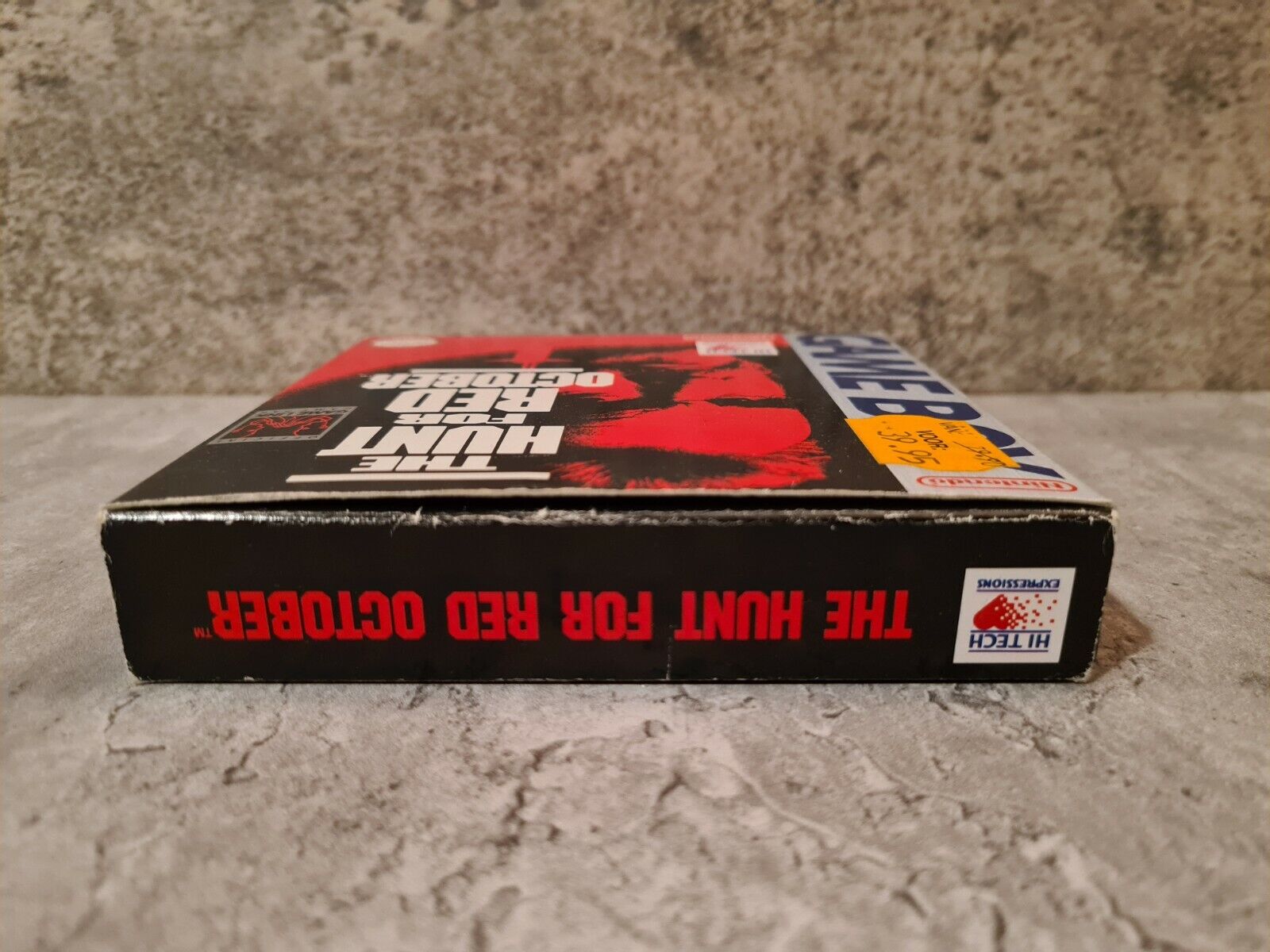Nintendo Game Boy Classic The Hunt for Red October mit OVP und Anleitung USA - T-Retro-Games 