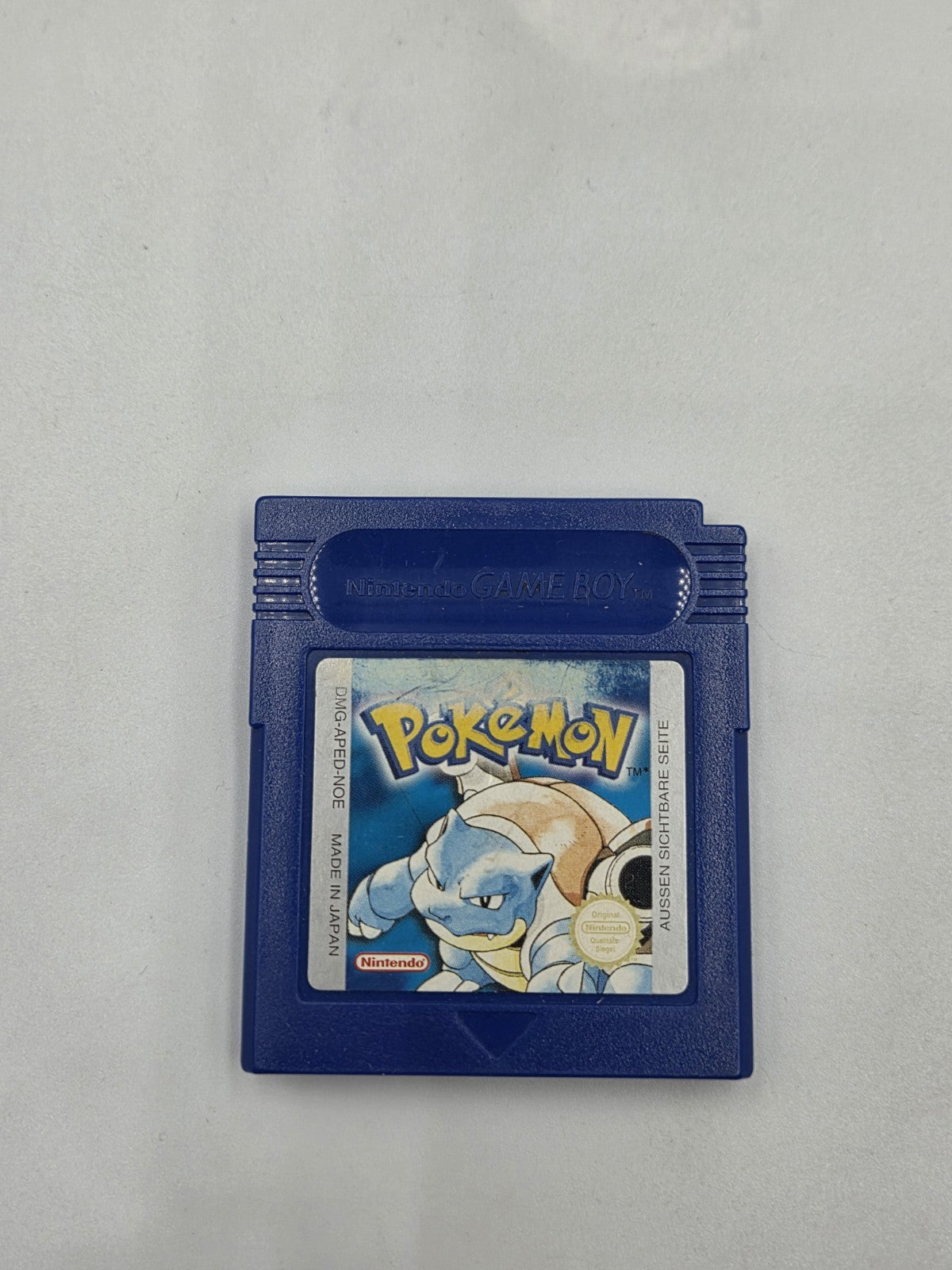 Nintendo Game Boy Classic Pokemon Blaue Edition mit OVP und Anleitung NOE
