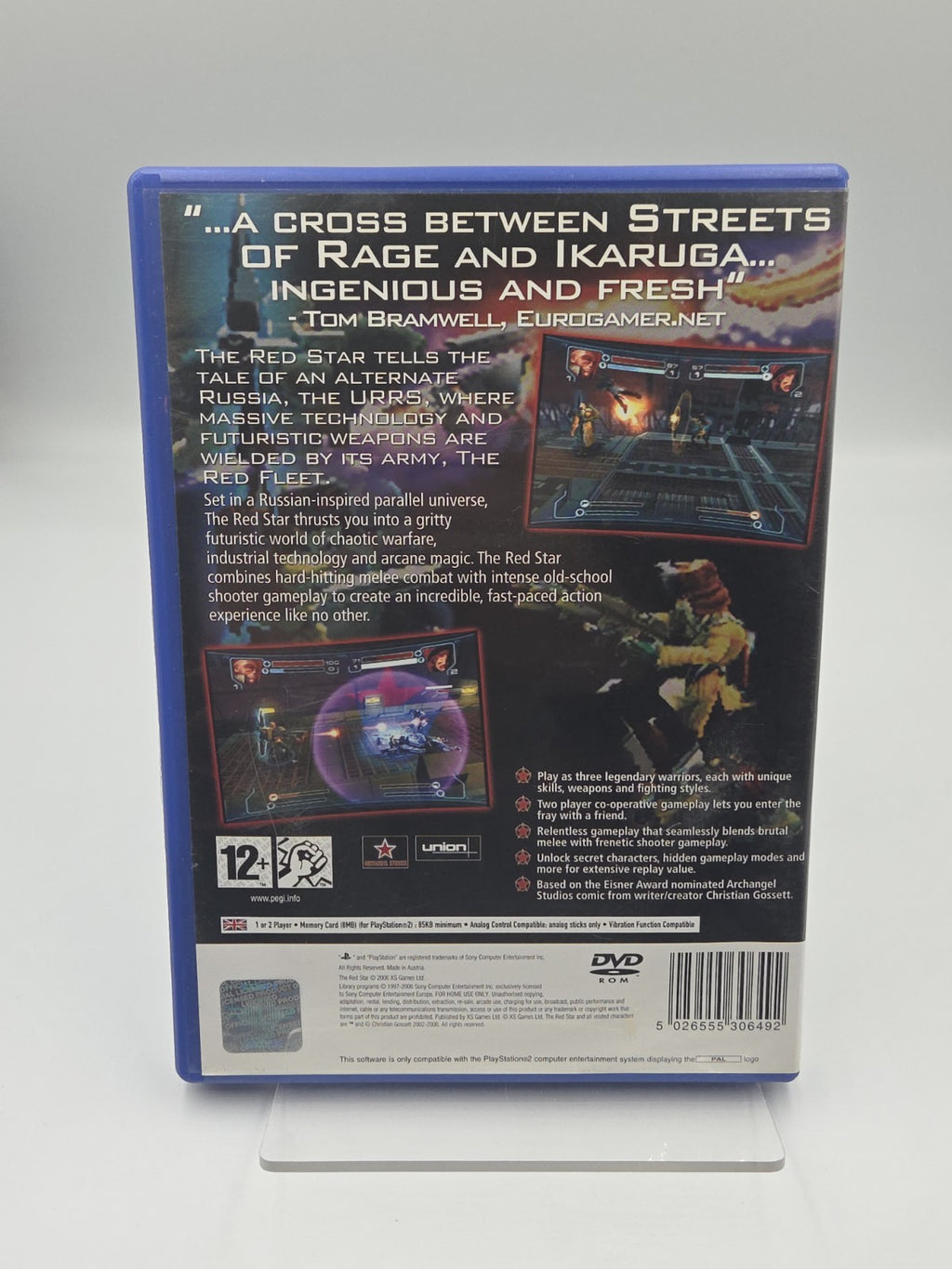 PS2 Playstation 2 Spiel The Red Star mit OVP und Anleitung Englisch