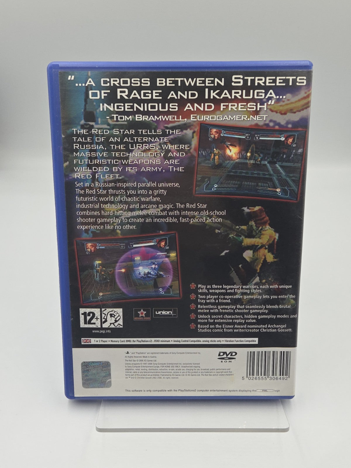 PS2 Playstation 2 Spiel The Red Star mit OVP und Anleitung Englisch