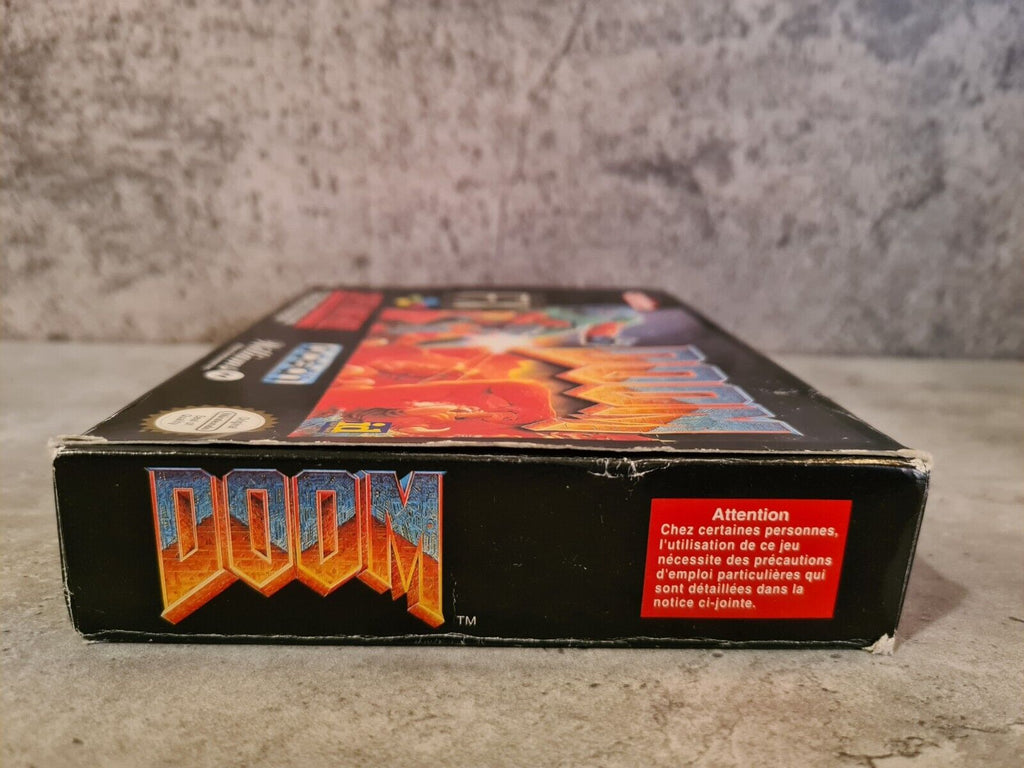 SNES Super Nintendo Doom mit OVP und Anleitung FAH - T-Retro-Games 