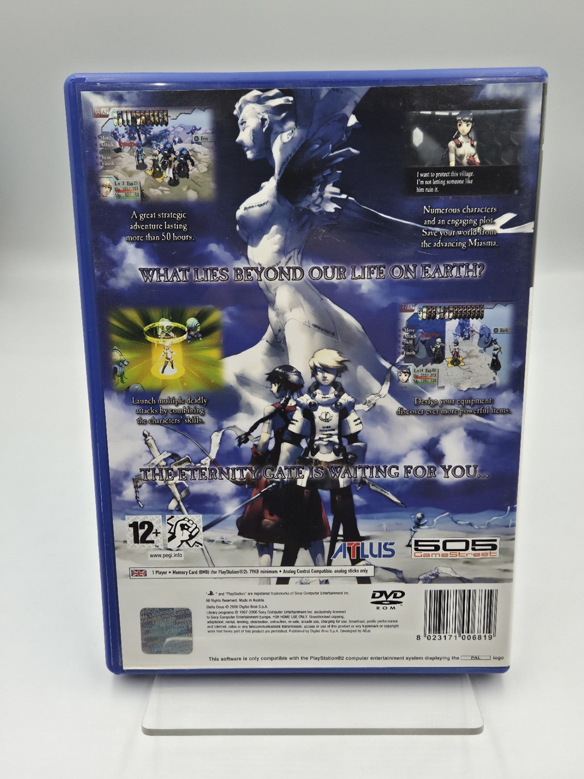 PS2 Playstation 2 Stella Deus The Gate of Eternity mit OVP + Anleitung Englisch