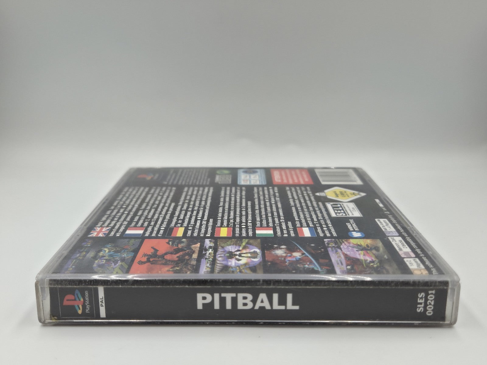 PS1 Playstation 1 Spiel Pitball mit OVP und Anleitung Multilingual