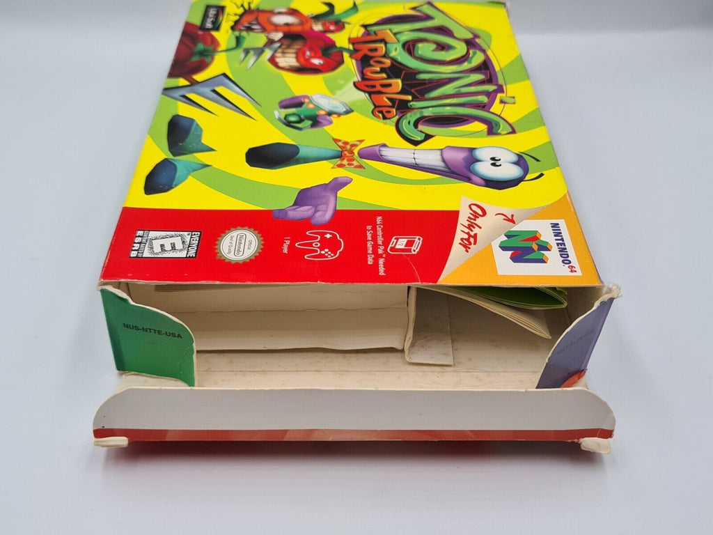 N64 Nintendo 64 Tonic Trouble mit OVP und Anleitung USA NTSC - T-Retro-Games 