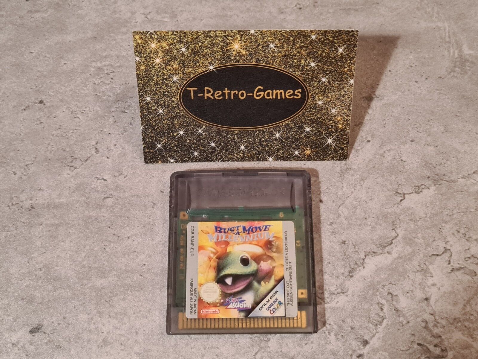 Nintendo Game Boy Color Spiel Bust-A-Move Millennium EUR Modul - T-Retro-Games 