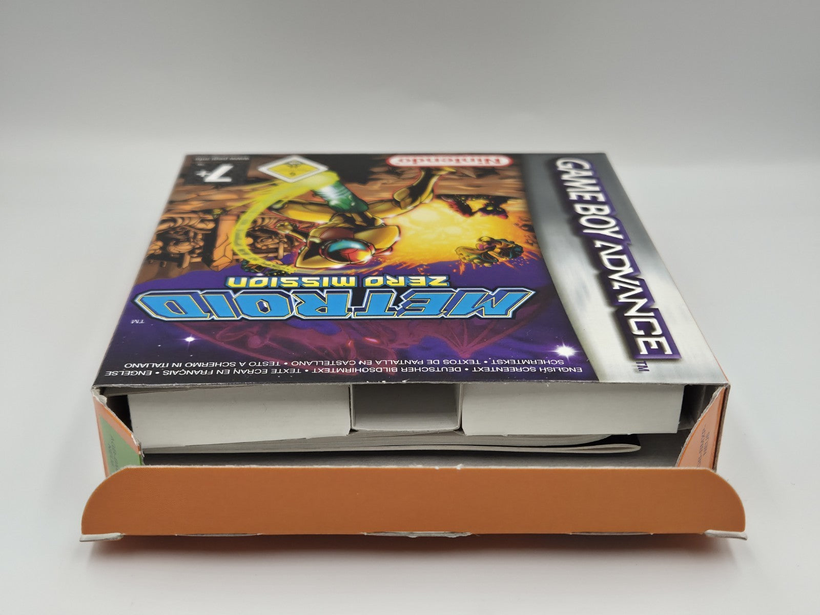 Nintendo Game Boy Advance Metroid Zero Mission mit OVP und Anleitung EUR