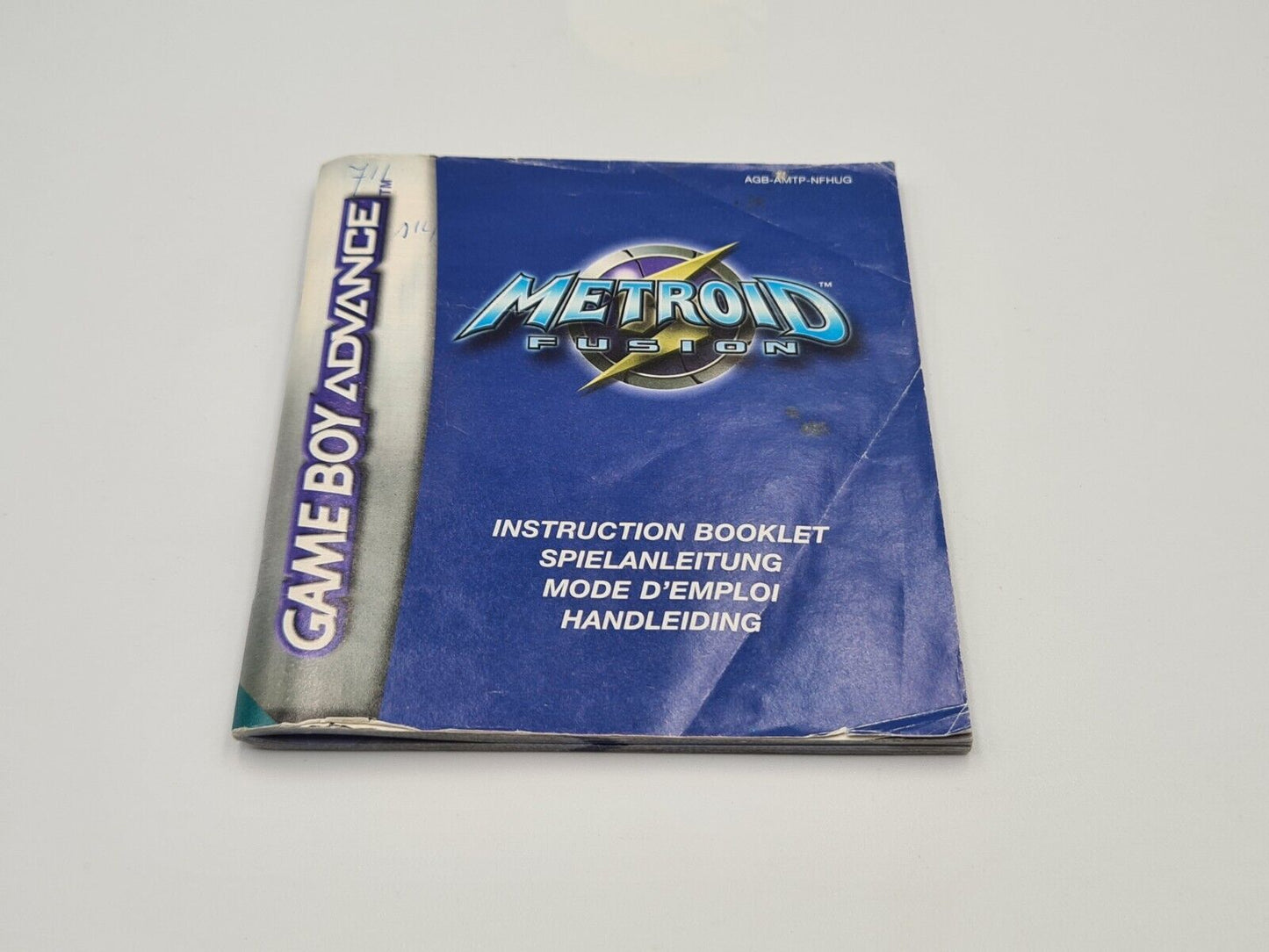 Nintendo Game Boy Advance Metroid Fusion mit OVP und Anleitung EUR - T-Retro-Games 