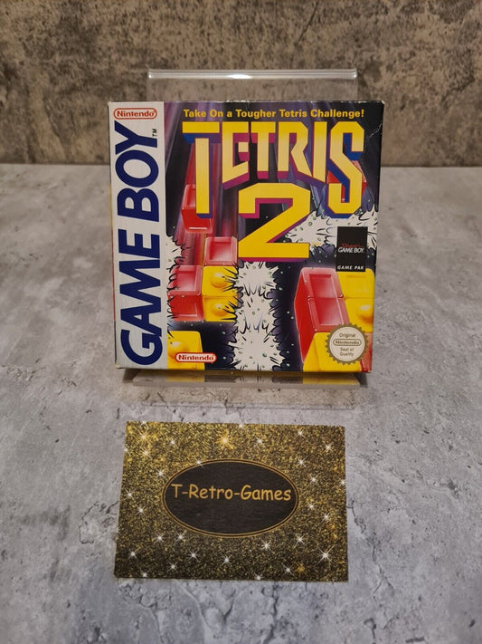 Nintendo Game Boy Classic Tetris 2 mit OVP und Anleitung UKV - T-Retro-Games 