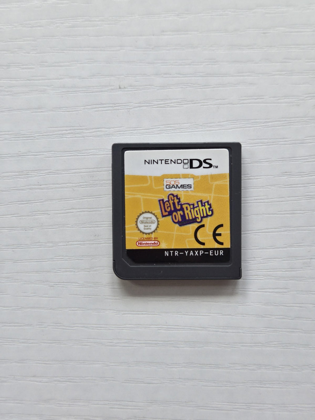 Nintendo DS Spiel Left or Right nur Speicherkarte Modul EUR