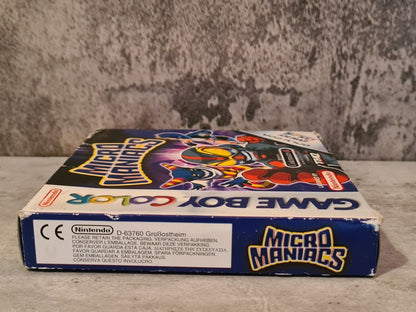 Nintendo Game Boy Color Spiel Micro Maniacs mit OVP und Anleitung EUR - T-Retro-Games 