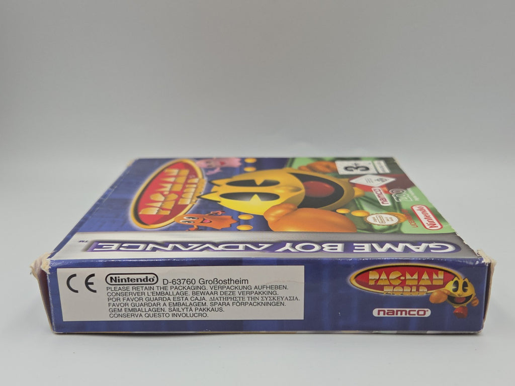 Nintendo Game Boy Advance Spiel Pac-Man World mit OVP und Anleitung EUR