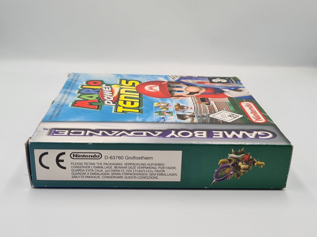 Nintendo Game Boy Advance Mario Power Tennis mit OVP und Anleitung EUR - T-Retro-Games 