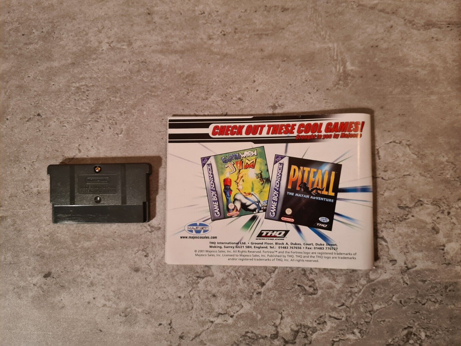 Nintendo Gameboy Advance Fortress mit OVP und Anleitung EUR - T-Retro-Games 