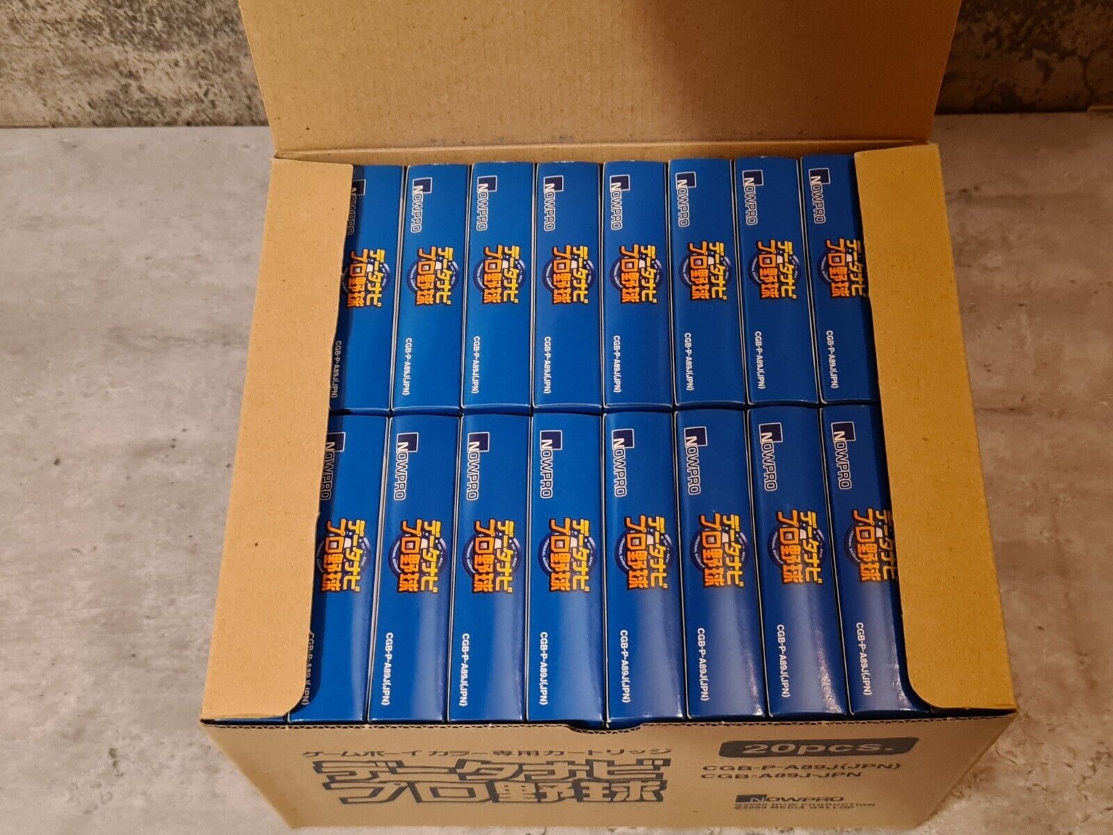 Game Boy Color Date Navi Pro Baseball New Old Stock Japan Shipping Box 20pcs. - T-Retro-Games 