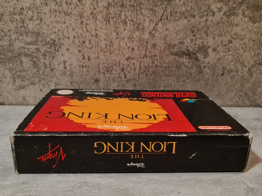 SNES Super Nintendo Disney's The Lion King mit OVP und Anleitung HOL - T-Retro-Games 