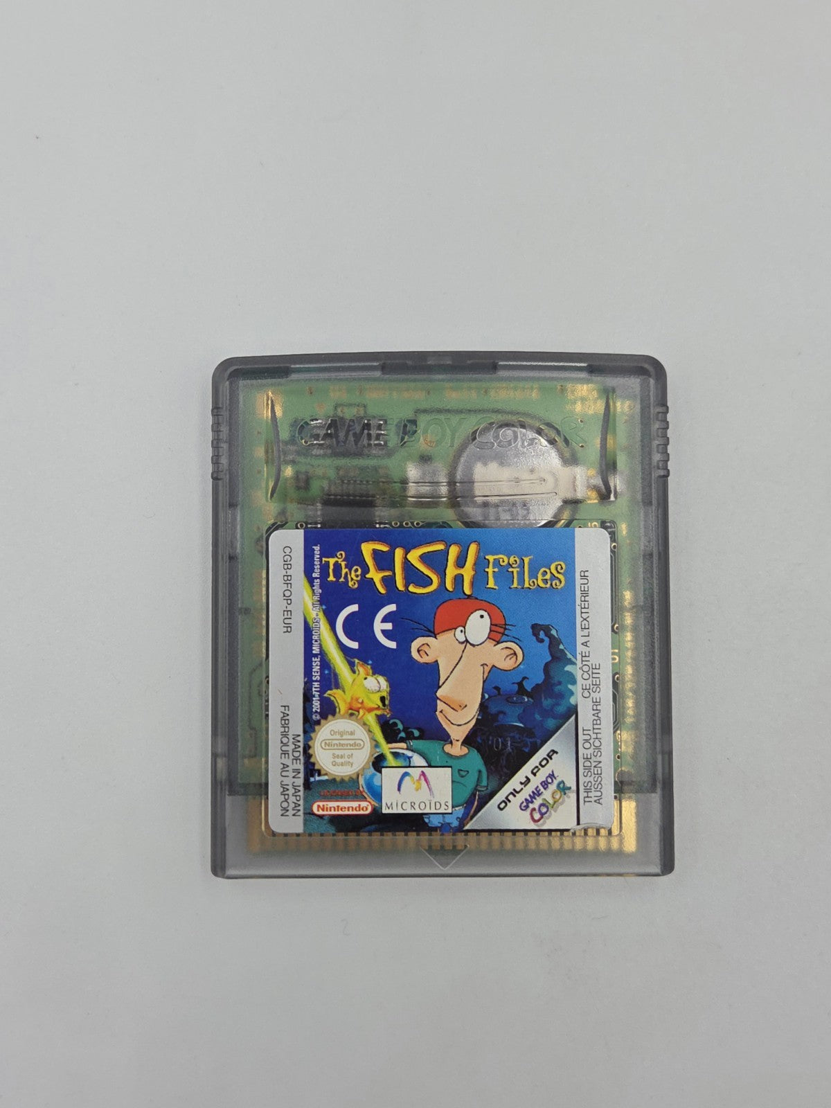 Nintendo Game Boy Color Spiel The Fish Files EUR Modul