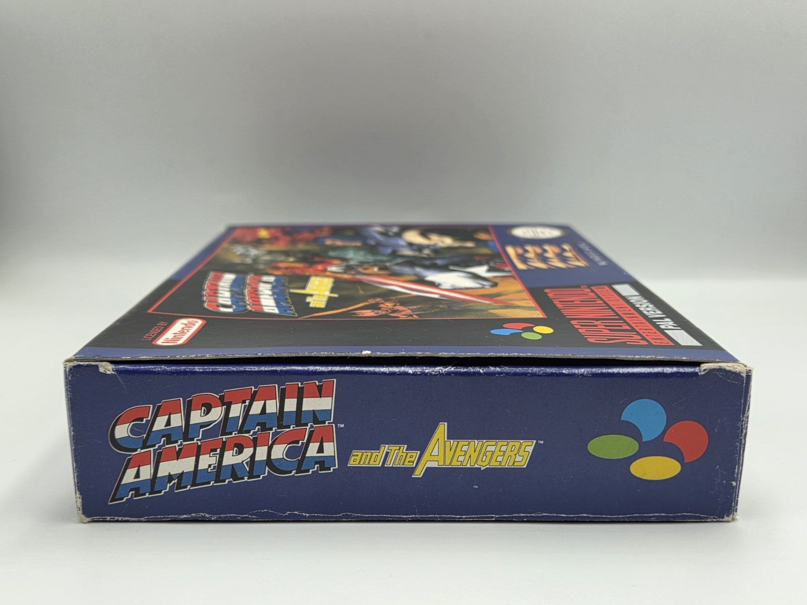 SNES Super Nintendo Captain America and The Avengers mit OVP und Anleitung EUR