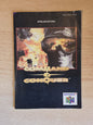 N64 Nintendo 64 Command & Conquer Spielanleitung Instruction Booklet NOE