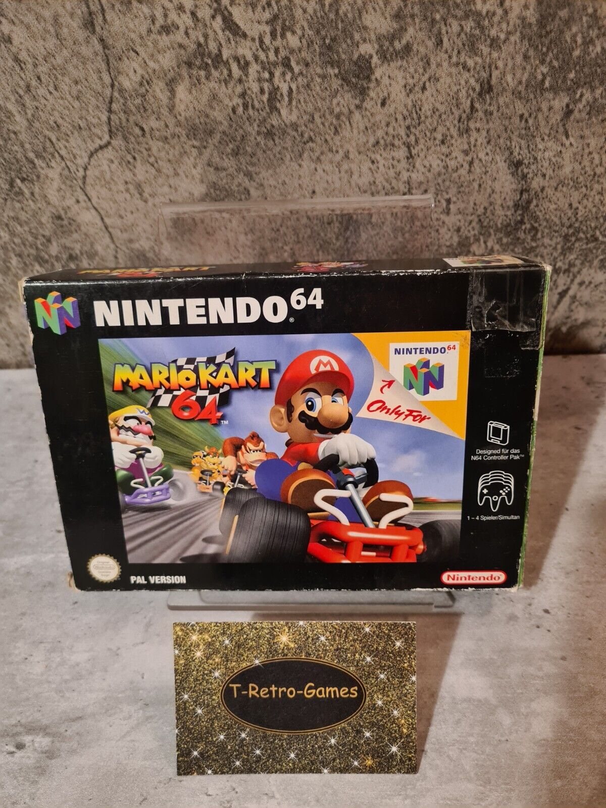N64 Nintendo 64 Mario Kart 64 mit OVP und Anleitung NOE - T-Retro-Games 