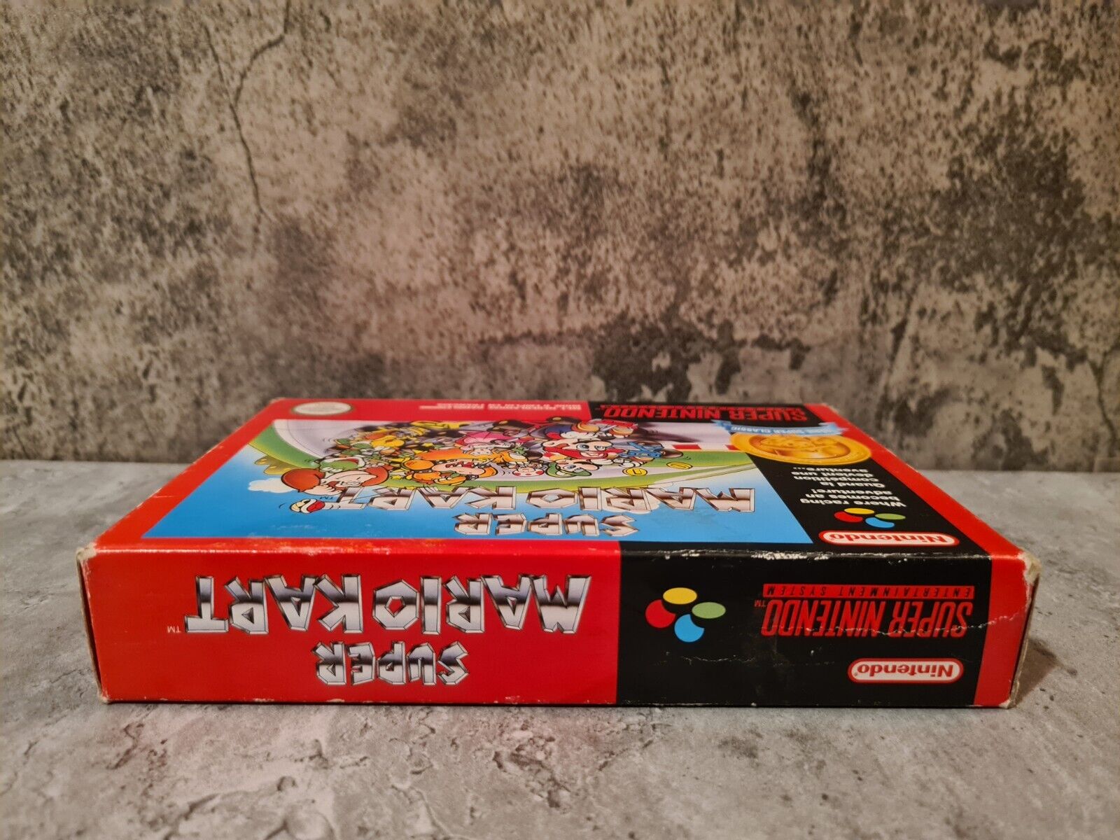 SNES Super Nintendo Super Mario Kart mit OVP und Anleitung FAH Classic - T-Retro-Games 