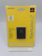 PS2 Sony Playstation 2 Memory Card Sealed Black Schwarz SCPH-10020 E OVP